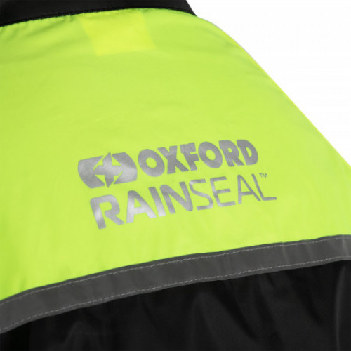 Мотокомбінезон дощовий Oxford Rainseal Black-Fluo 2XL (RM2110032XL)