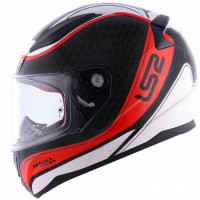 Мотошлем LS2 FF353 Rapid Deeper White-Black-Red XL