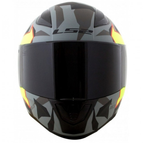 Мотошлем LS2 FF353 Rapid Paschoalin Matte Grey- Hi-Vis Yellow 2XL (103973852XXL)