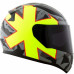 Мотошлем LS2 FF353 Rapid Paschoalin Matte Grey- Hi-Vis Yellow 2XL (103973852XXL)