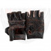 Перчатки кожаные без пальцев Старая Америка (12051506)