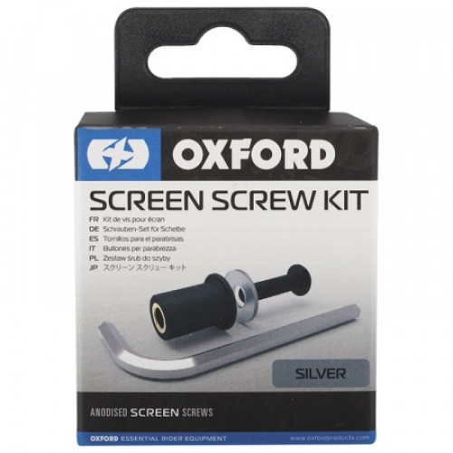 Гвинти для вітрового скла Oxford Screen Screw Сріблястий (OX563)