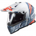 Мотошлем LS2 MX436 Pioneer EVO Evolve White-Cobalt XL (404363324XL)