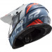 Мотошлем LS2 MX436 Pioneer EVO Evolve White-Cobalt XL (404363324XL)