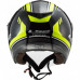Мотошлем LS2 OF573 Twister II Flix Black-H-V Yellow S (305734354S)
