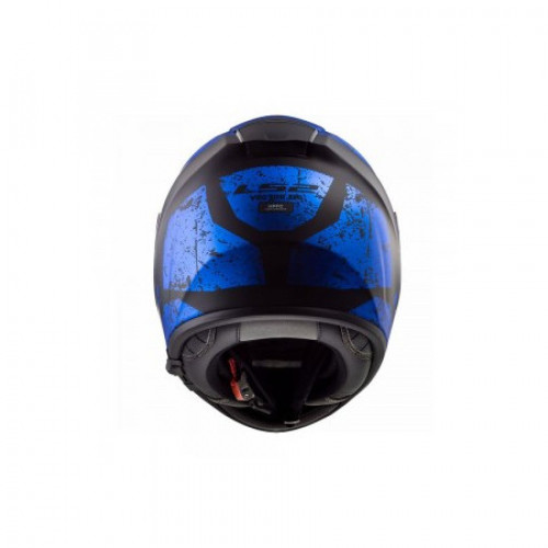 Мотошолом LS2 Vector FT2 Sign Matt Black-Синій M (103973425M)