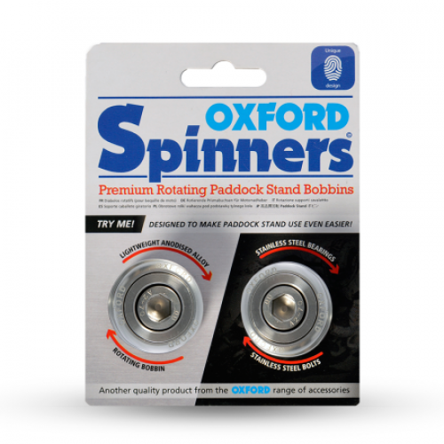 Упоры для подката Oxford Spinners Silver M12 (1.25) (OX824)