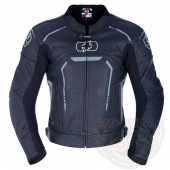 Мотокуртка чоловіча Oxford Strada MS Leather Sports Jacket Black