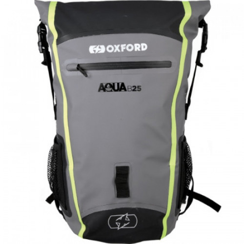 Моторний рюкзак Oxford Aqua B-25 Hydro Backpack Black-Grey-Fluo (OL466)