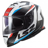 Мотошлем LS2 FF800 Storm Racer Red-Синий 2XL