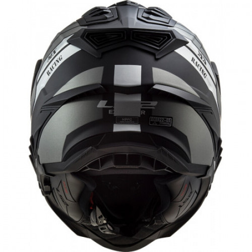 Мотошлем LS2 MX701 Explorer Atlantis Matt Titanium 2XL (407012007XXL)
