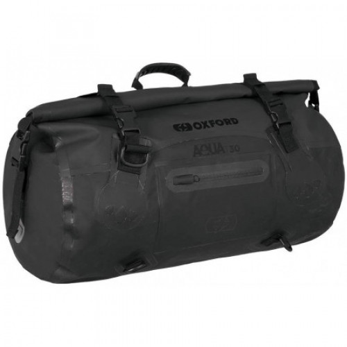 Мотосумка Oxford Aqua T-30 Roll Bag Black (OL451)