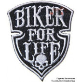 Нашивка шеврон Biker For Life