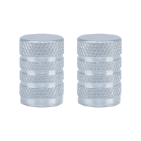 Колпачки клапана Oxford Gripper Valve Caps Silver