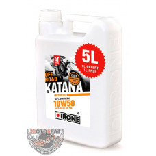 Моторное масло IPONE OFF Road Katana 10W50 4+1 л
