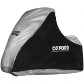 Моточехол Oxford Aquatex MP3 - 3 Wheeler Black-Сріблястий