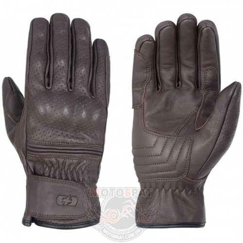 Мотоперчатки Oxford Holbeach Short Leather Glove Brown S