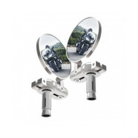 Мотозеркало Oxford BarEnd Mirrors Silver Set
