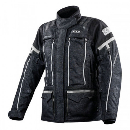 Мотокуртка LS2 Nevada Black Dark Grey L (64010F0107L)
