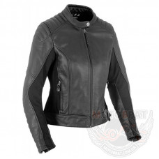 Мотокуртка женская Oxford Beckley WS Leather Jacket Black 8