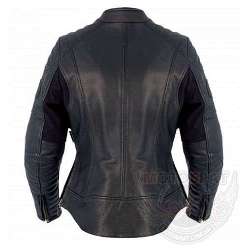Мотокуртка жіноча Oxford Beckley WS Leather Jacket Black 8 (LW1701018)