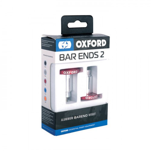 Oxford BarEnds 2 - Red (OX595)