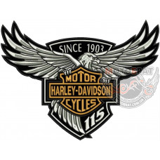 Большая нашивка Harley-Davidson 115