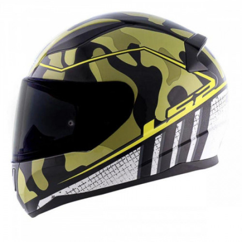 Мотошлем LS2 FF353 Rapid Bravado Yellow 2XL (103534404XXL)