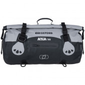 Мотосумка Oxford Aqua T-50 Рулонна сумка сіро-чорна