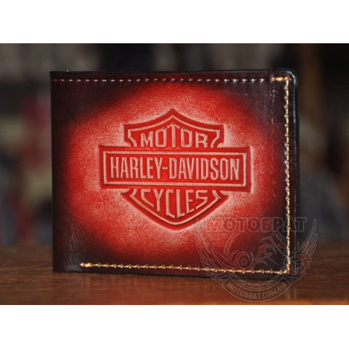 Кожаный кошелёк Harley Davidson Loner