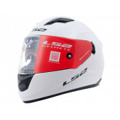 Мотоциклетний шолом LS2 FF320 Stream Evo Gloss White XL