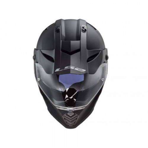 Мотошлем LS2 MX436 Pioneer Evo Matt Black 2XL (404362011XXL)