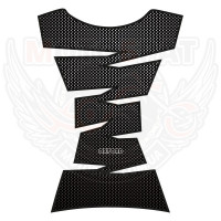 Наклейка на бак Oxford Jagged Tank Pad, Carbon