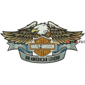Нашивка на спину Harley Davidson Motor Clothes