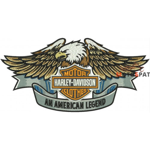 Нашивка на спину Harley Davidson Motor Clothes (1121412)