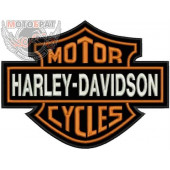 Шеврон Harley Davidson малый цветной