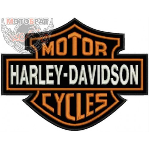 Шеврон Harley Davidson малий кольоровий (15091701)