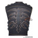 Великолепный жилет байкера из ременной кожи (15021601)