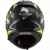 Мотошолом LS2 FF397 Vector FT2 Stencil Black H-V Yellow S (103973754S)