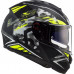 Мотошолом LS2 FF397 Vector FT2 Stencil Black H-V Yellow S (103973754S)