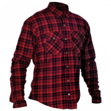 Рубашка Oxford Kickback Shirt Checker Red-Black S