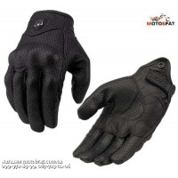 Кожаные перчатки ICON Pursuit Perforated Touch