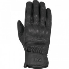 Короткі шкіряні рукавички Oxford Holbeach Чорні мотоцикл-рукавички 3XL