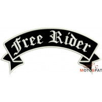 Нашивка верхний рокер Free Rider с флажками