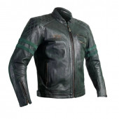 Мотокуртка чоловіча RST IOM TT 2232 Hillberry CE M Leather Jacket Green 44