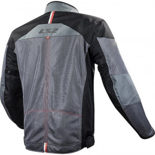 Куртка для мотоцикла LS2 Alba Темно-сіро-чорна S