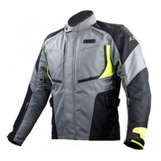 Куртка для мотоцикла LS2 Phase сіро-чорно-жовта S