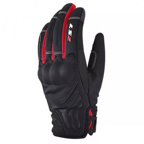 Мотоперчатки мужские LS2 Jet 2 Man Gloves Black/Red XXL (70021W0132XXL)