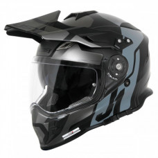 Мотошлем Just1 J34 Pro Tour Titanium-Black S