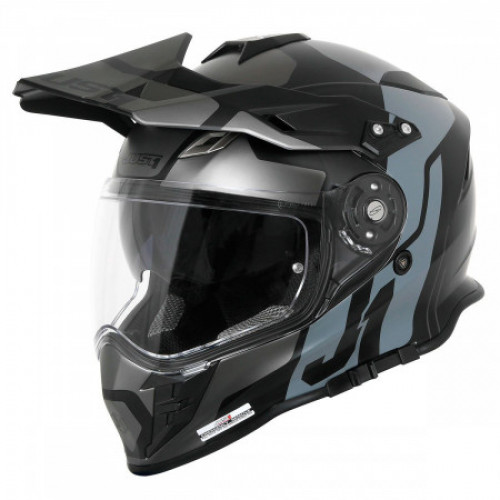 Мотошлем Just1 J34 Pro Tour Titanium-Black S (607331123300203)